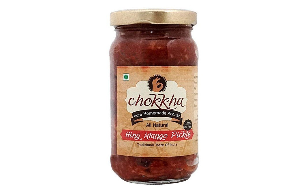 Chokkha Hing Mango Pickle    Glass Jar  200 grams
